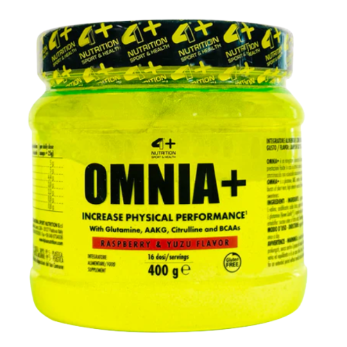 4+ NUTRITION - Omnia+ - 400g - Raspberry Yuzu