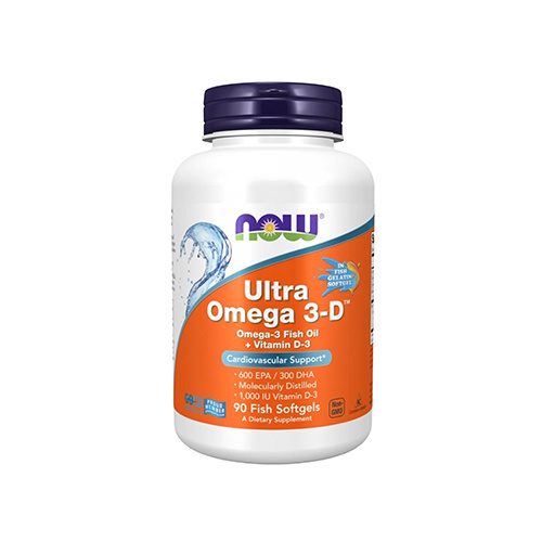 NOW - Ultra Omega 3-D Fish Oil - 90softgels