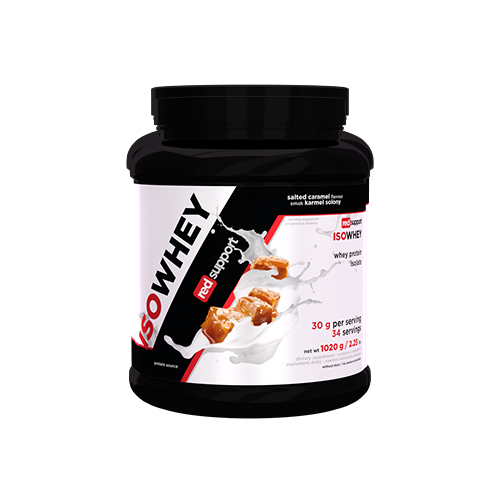 RED SUPPORT IsoWhey - 1020g - Salted Caramel - WYPRZEDAŻ - 31-05