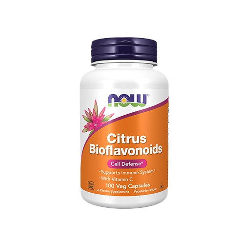 NOW Citrus Bioflavonoids 700mg - 100vcaps - WYPRZEDAŻ - 31-07