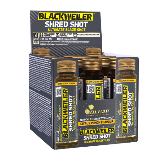 OLIMP - Blackweiler Shred Shot - 9x 60ml - Citrus Punch