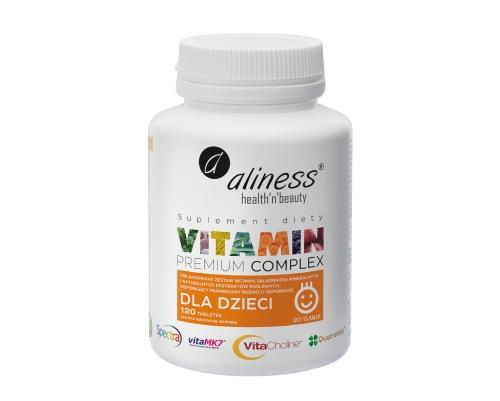 ALINESS - Vitamin Complex dla dzieci - 120tabs.