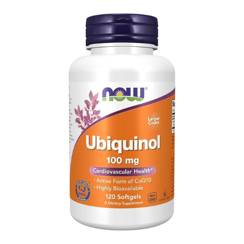 NOW - Ubiquinol 100mg - 120softgels