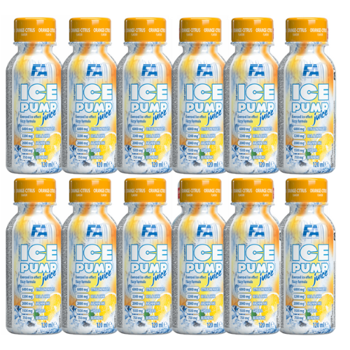 FITNESS AUTHORITY - Ice Pump Juice - 12x 120ml