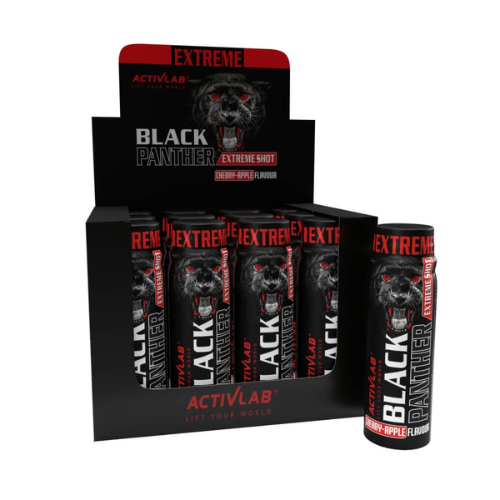 ACTIVLAB - Black Panther Extreme Shot - 12x 80ml - Cherry Apple
