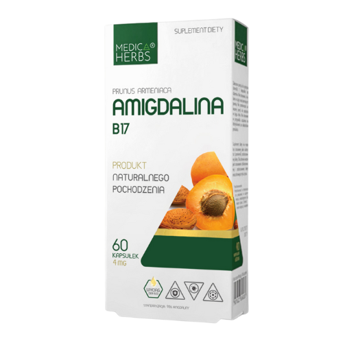 MEDICA HERBS - Amigdalina B17 4mg - 60caps.