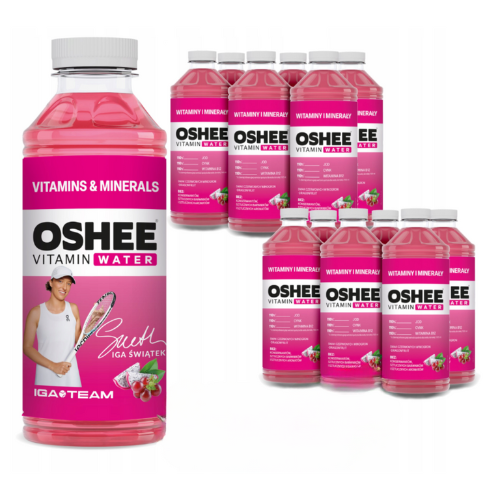 OSHEE Vitamin Water Witamin 12x 555ml